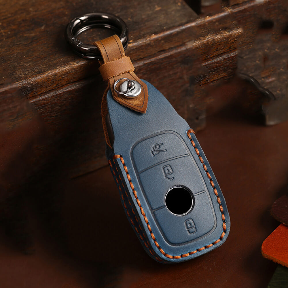 【ベンツ】シックカラーレザースマートキーケース【Gクラス Eクラス】