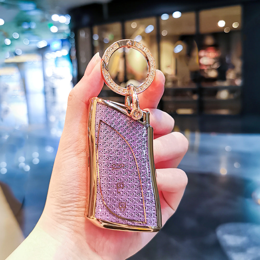 【レクサス】ビジューストーンスマートキーケース 〔Aタイプ〕