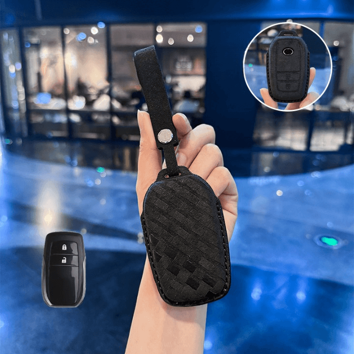 【トヨタ】モダンクラシックスウェードキーケース〔Eタイプ〕