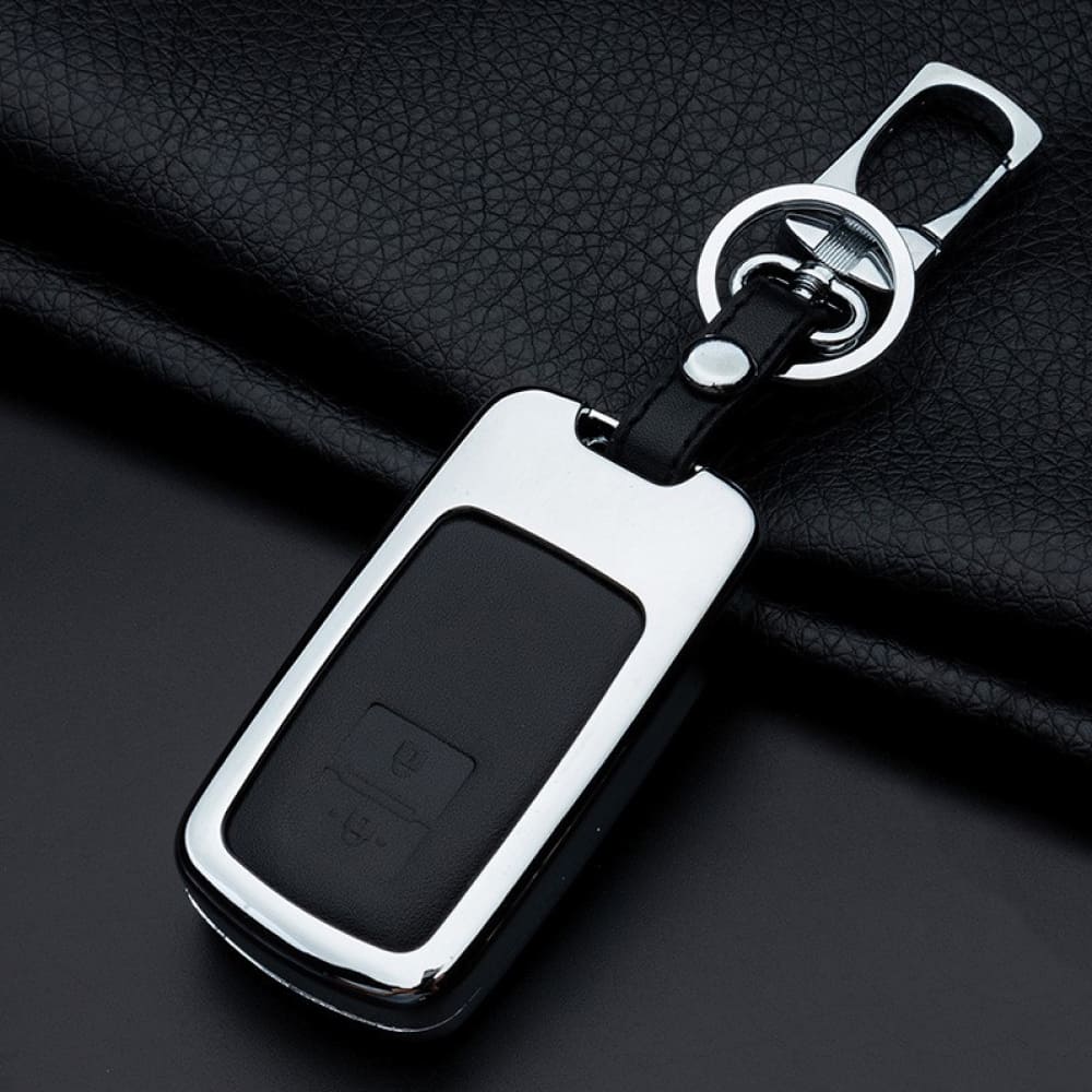 【トヨタ】レザーメタリックスマートキーケース〔Cタイプ〕