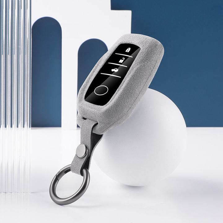 【トヨタ】★人気急上昇中★カラフルスウェードスマートキーケース【カラバリ11色】〔Eタイプ〕