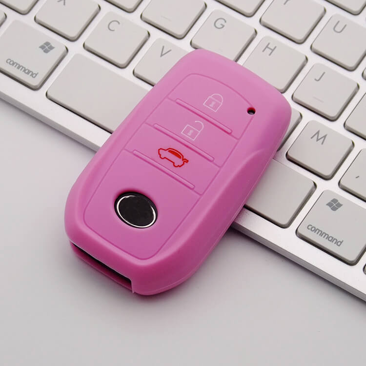 【トヨタ】ミニマルデザインシリコンスマートキーケース〔Eタイプ〕