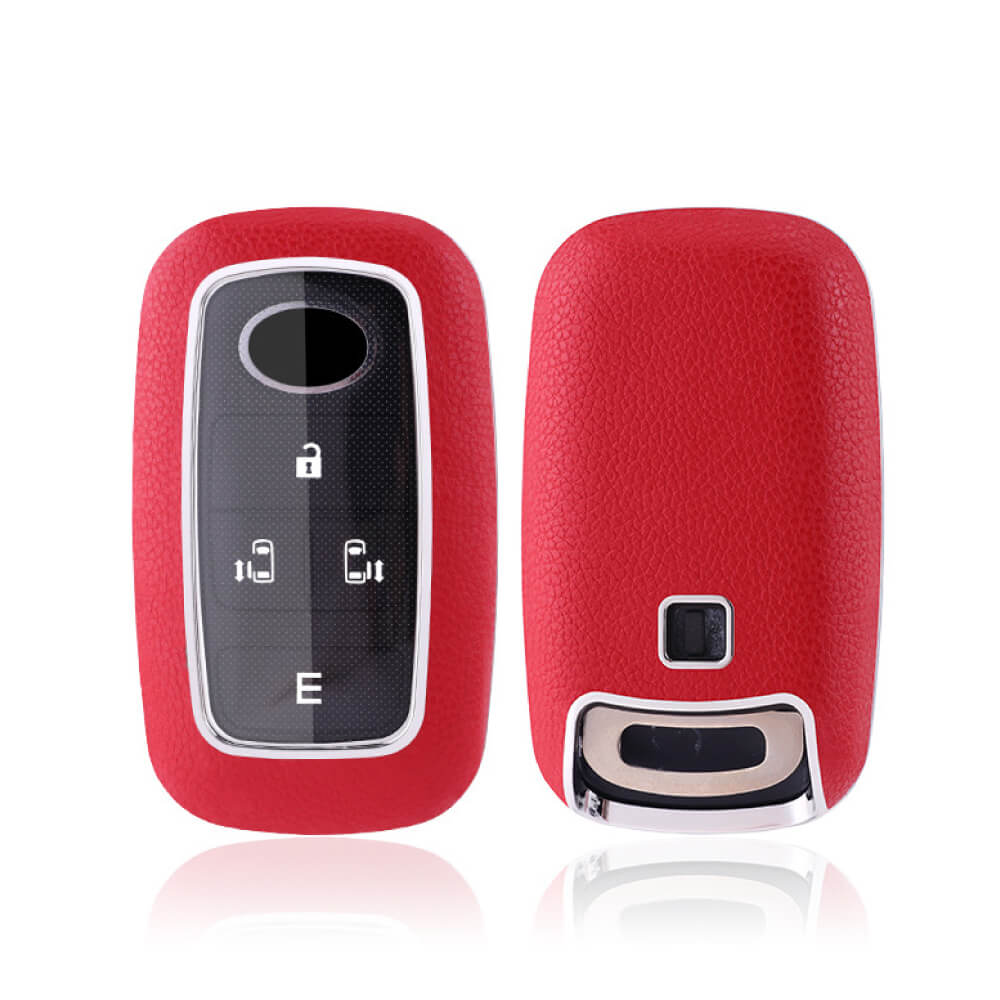 【ダイハツ】 窓付きレザースマートキーケース〔Cタイプ〕