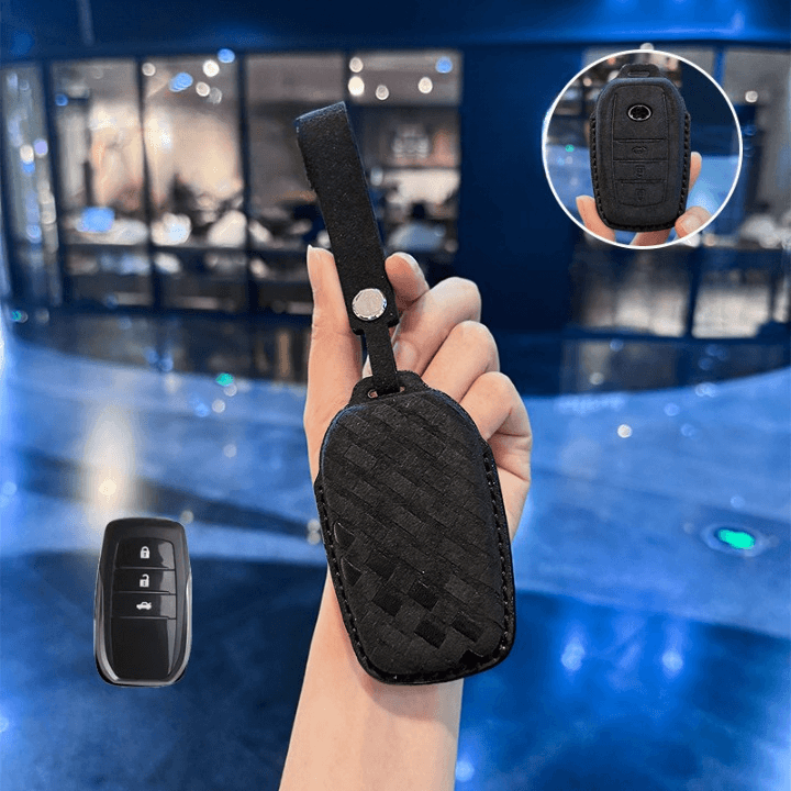 【トヨタ】モダンクラシックスウェードキーケース〔Eタイプ〕