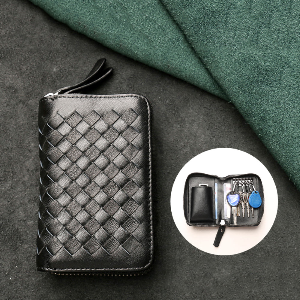 【全車種】カード収納レザースマートキーケース