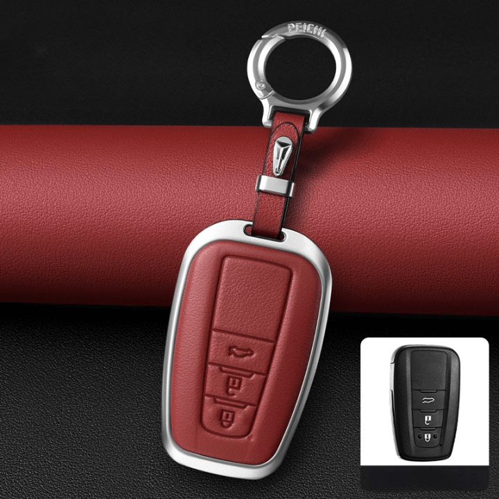 【トヨタ】キーフィットレザースマートキーケース〔Fタイプ〕