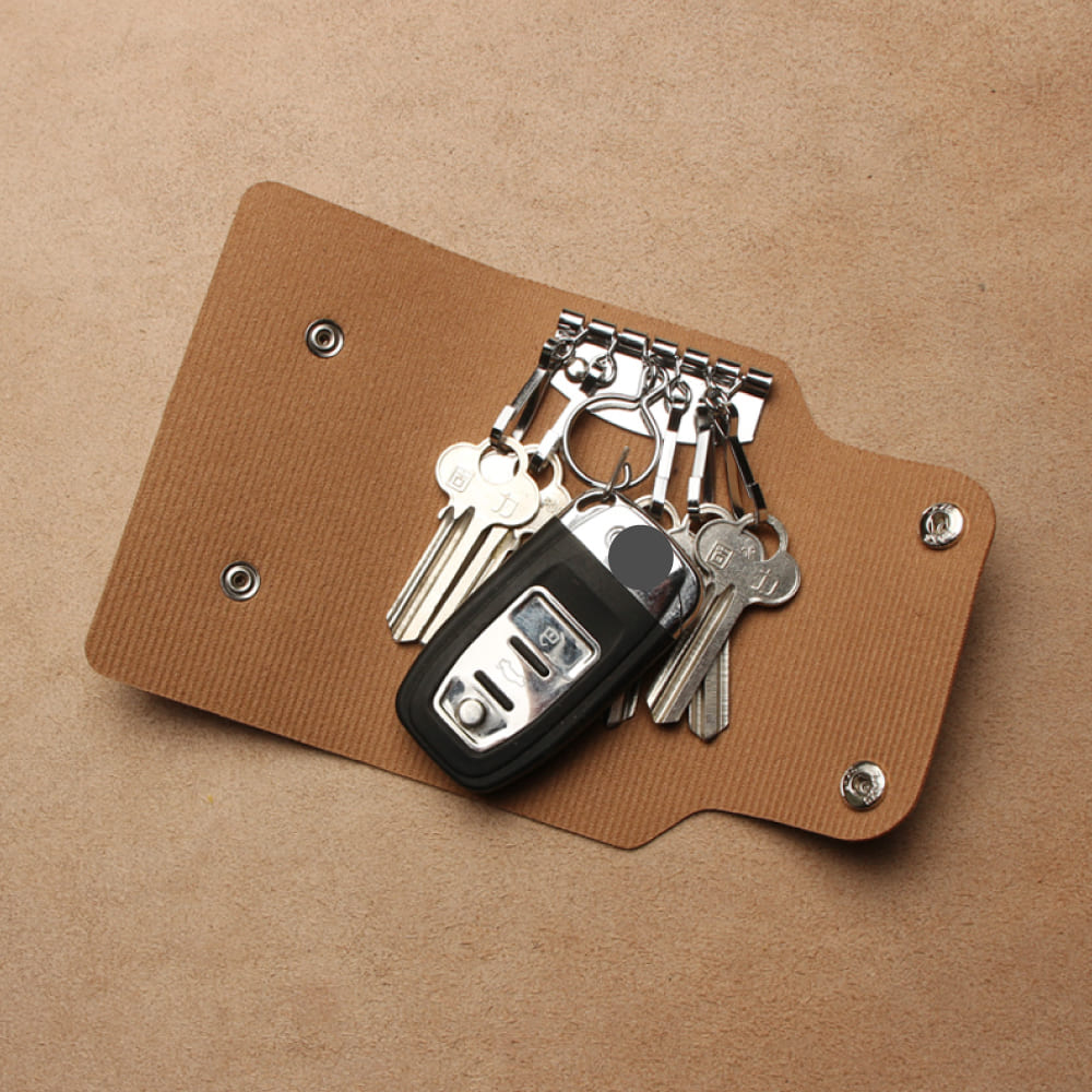 【全車種】手帳型レザースマートキーケース