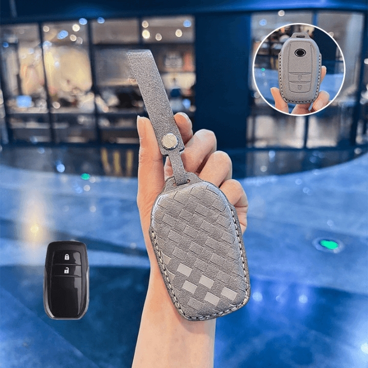 【トヨタ】モダンクラシックスウェードキーケース〔Eタイプ〕