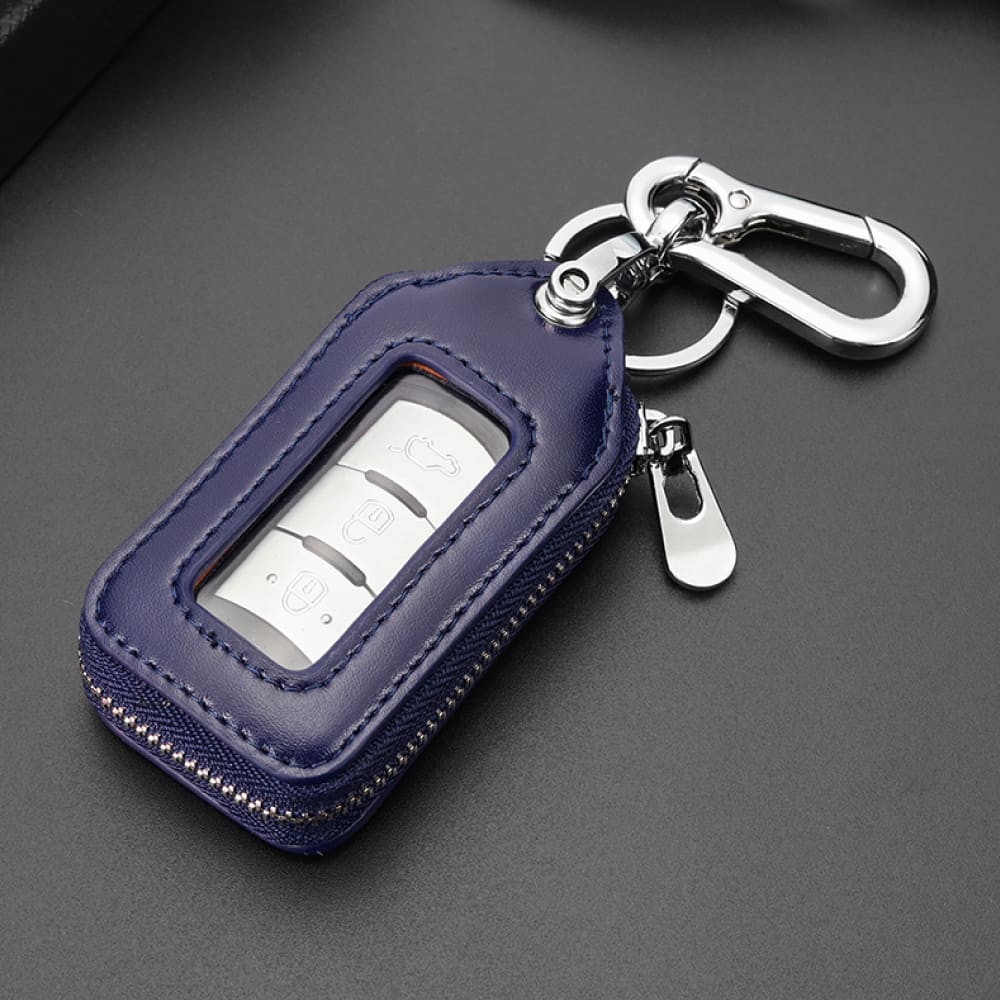 【全車種】フルカバージッパーレザーキーケース