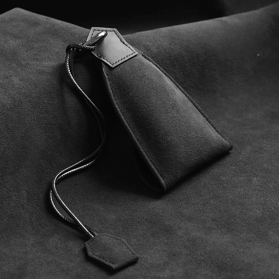 【全車種】スウェードダークカラースマートキーケース