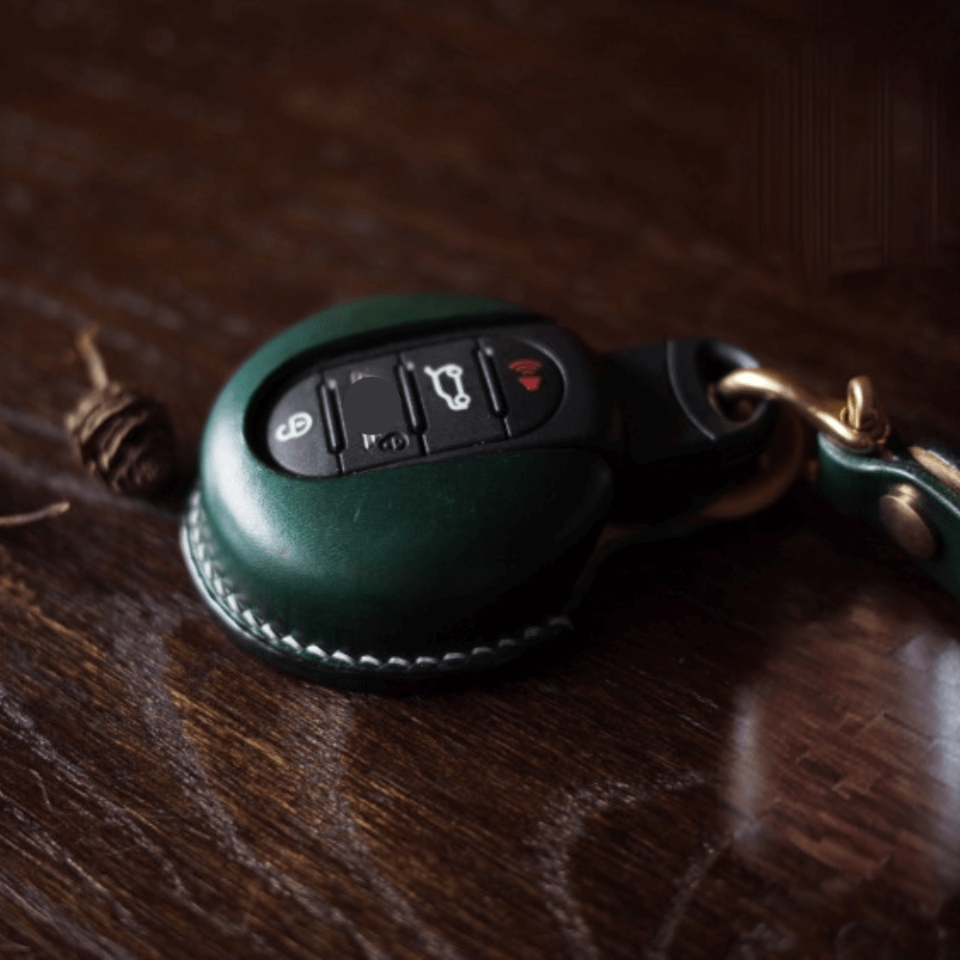 【MINI】カラフルクラフトレザーキーケース〔Aタイプ〕