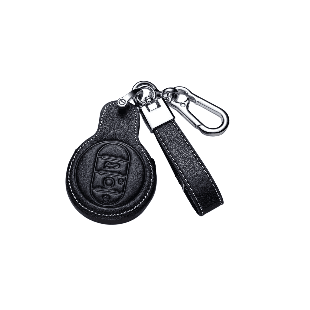 【MINI】バックル&ストラップ付きレザーキーケース〔Aタイプ〕