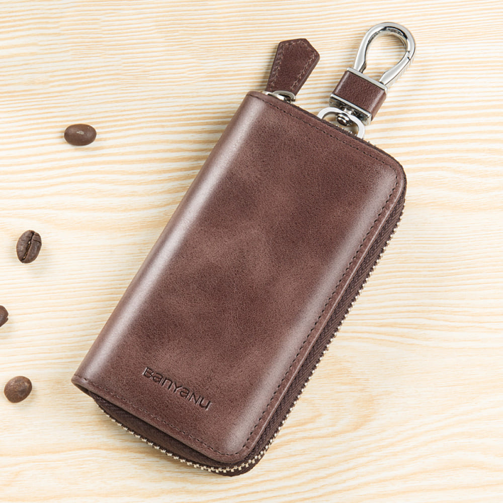 【全車種】シンプルリッチレザーキーケース