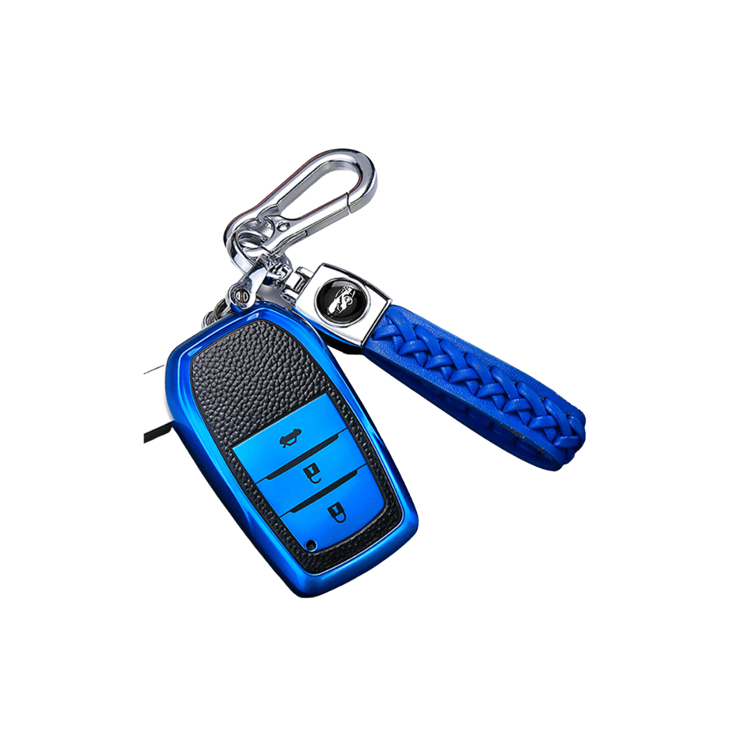 【トヨタ】バックル&ストラップ付きTPUスマートキーケース〔Eタイプ〕