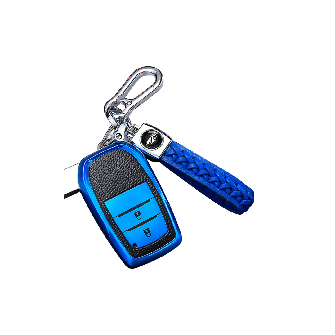 【トヨタ】バックル&ストラップ付きTPUスマートキーケース〔Eタイプ〕