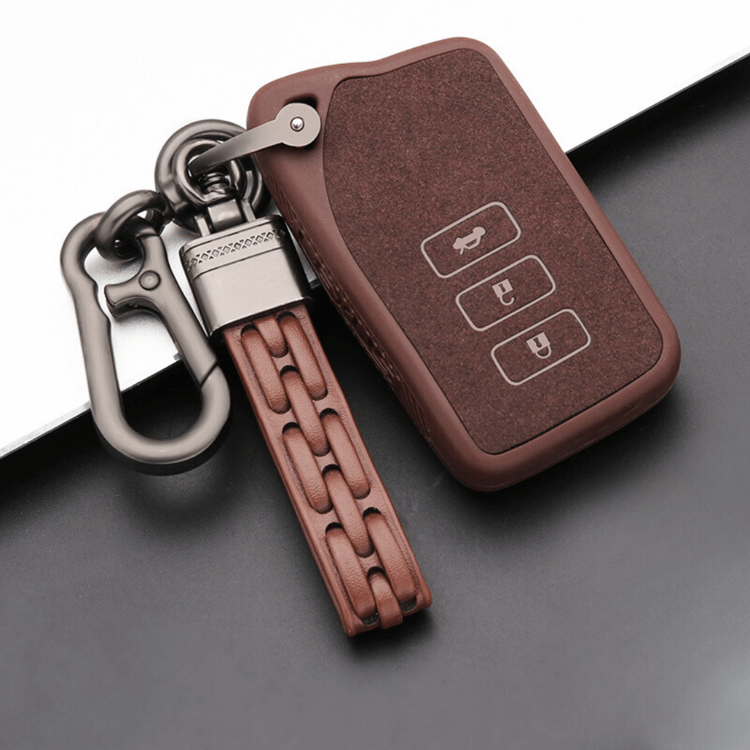 【レクサス】スウェードスマートキーケース 〔Bタイプ〕