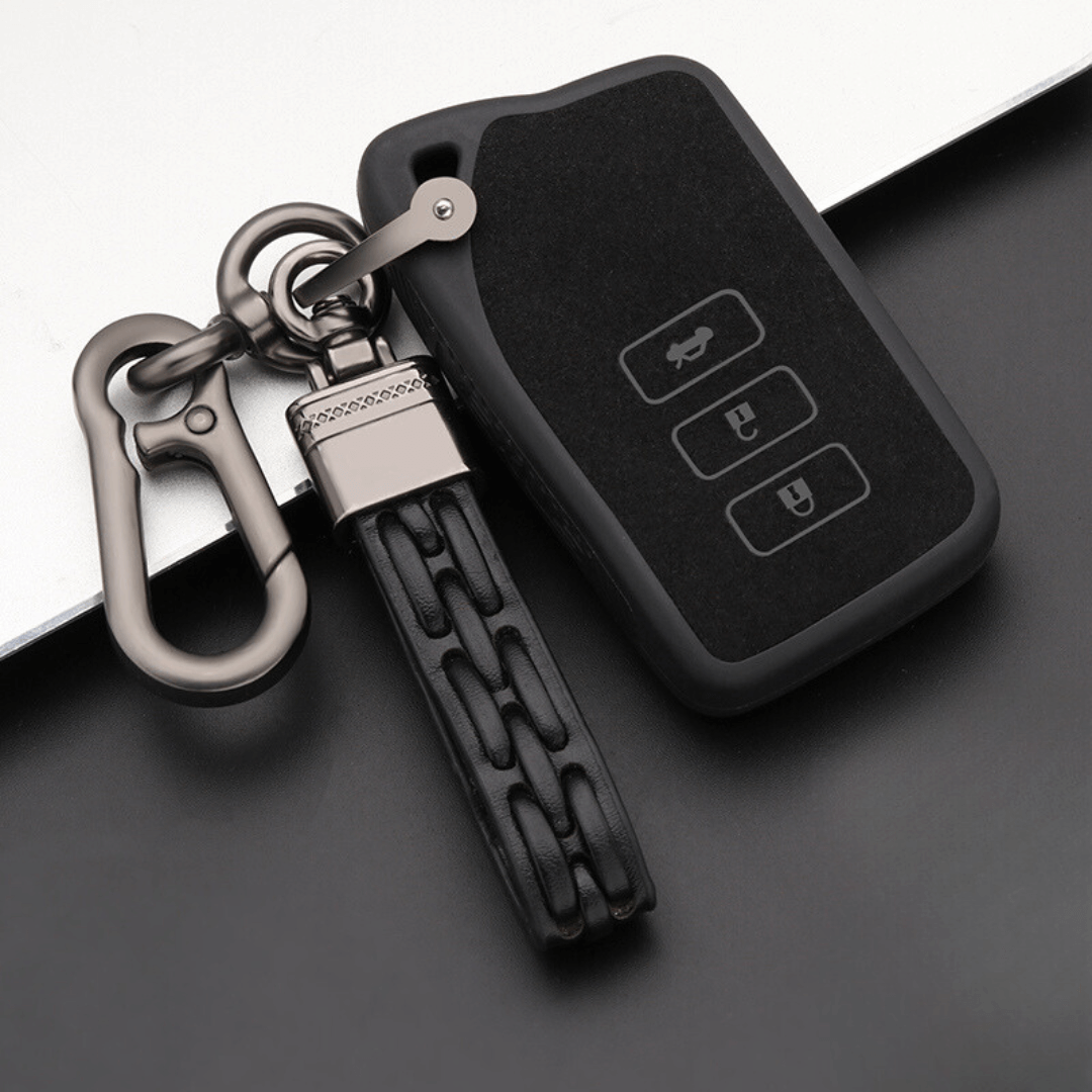 【レクサス】スウェードスマートキーケース 〔Bタイプ〕