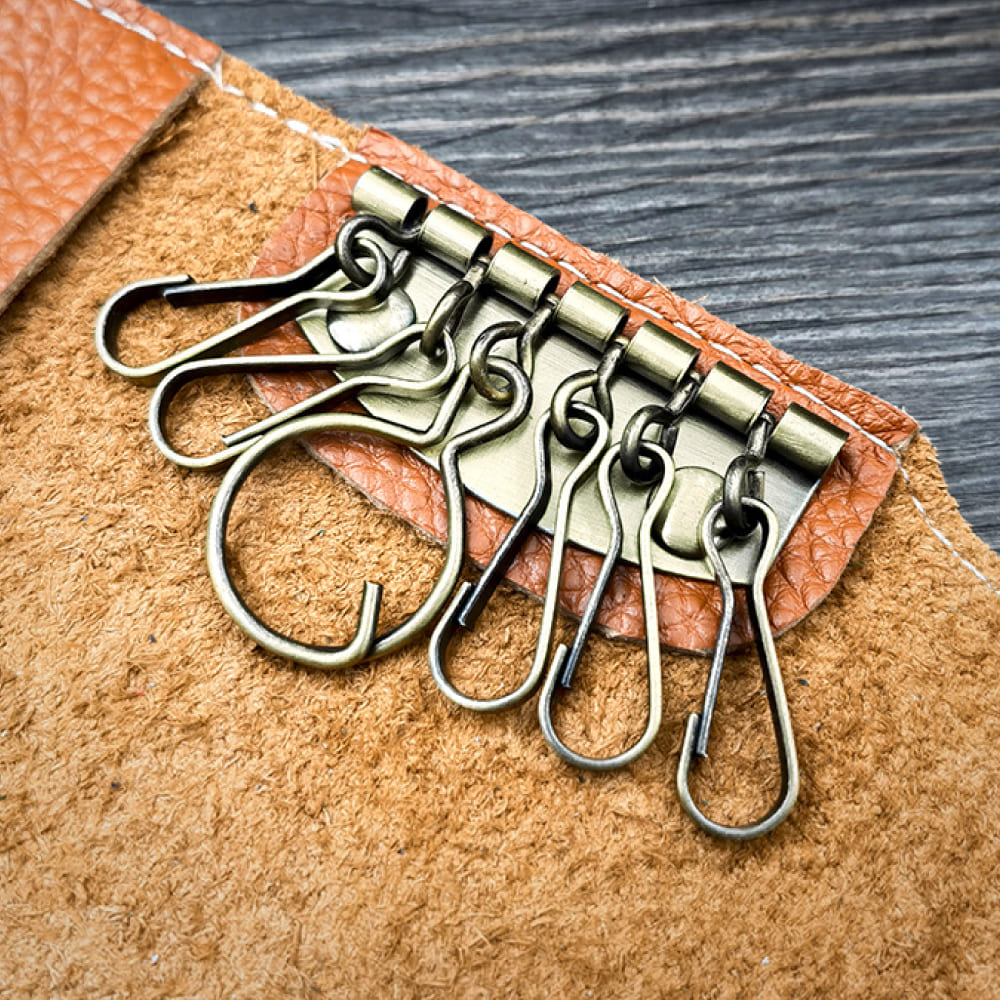 【全車種】レトロモダンレザースマートキーケース