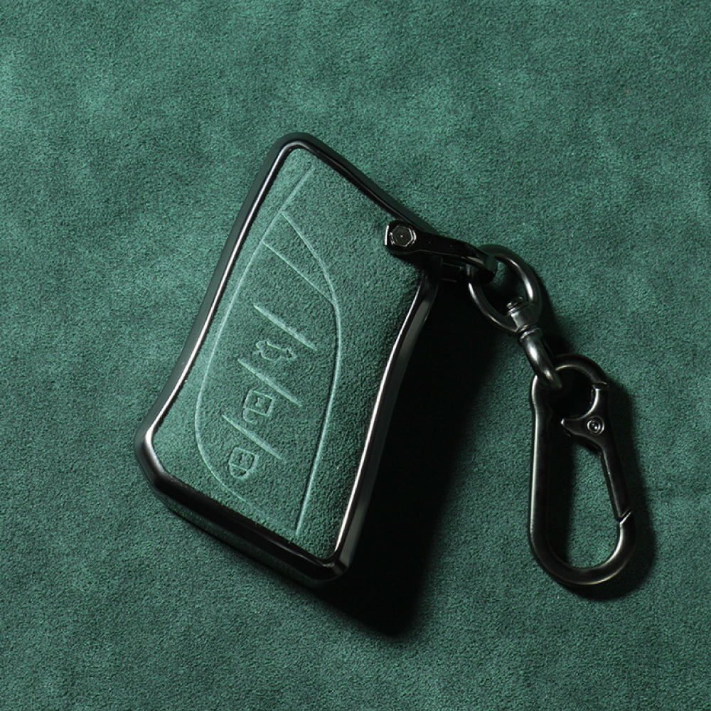 【レクサス】バックル付きスウェードキーケース〔Aタイプ〕