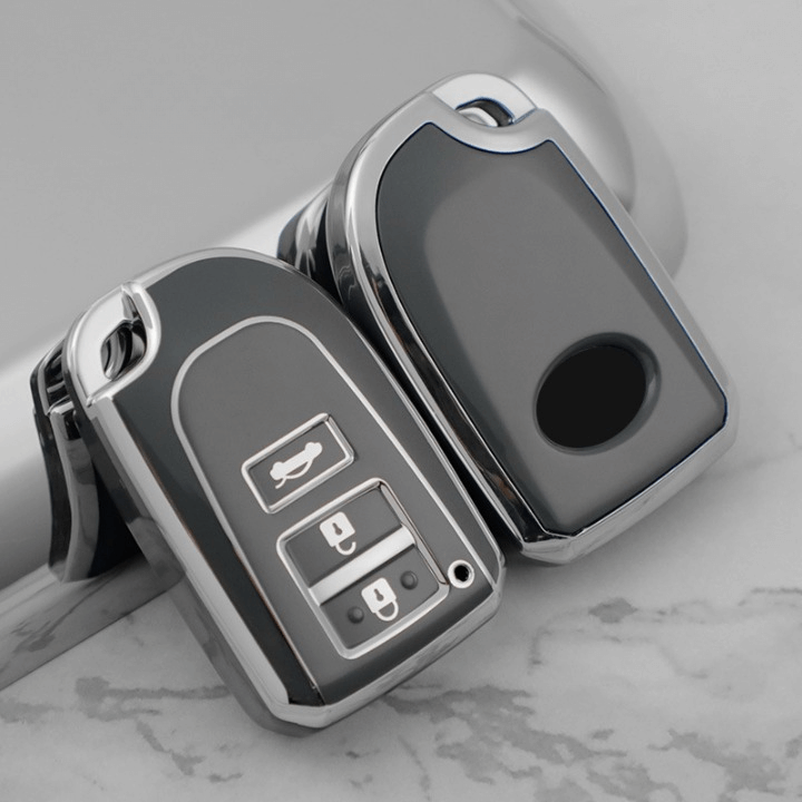 【トヨタ】シンプルモノクロスマートキーケース【ハイエース】