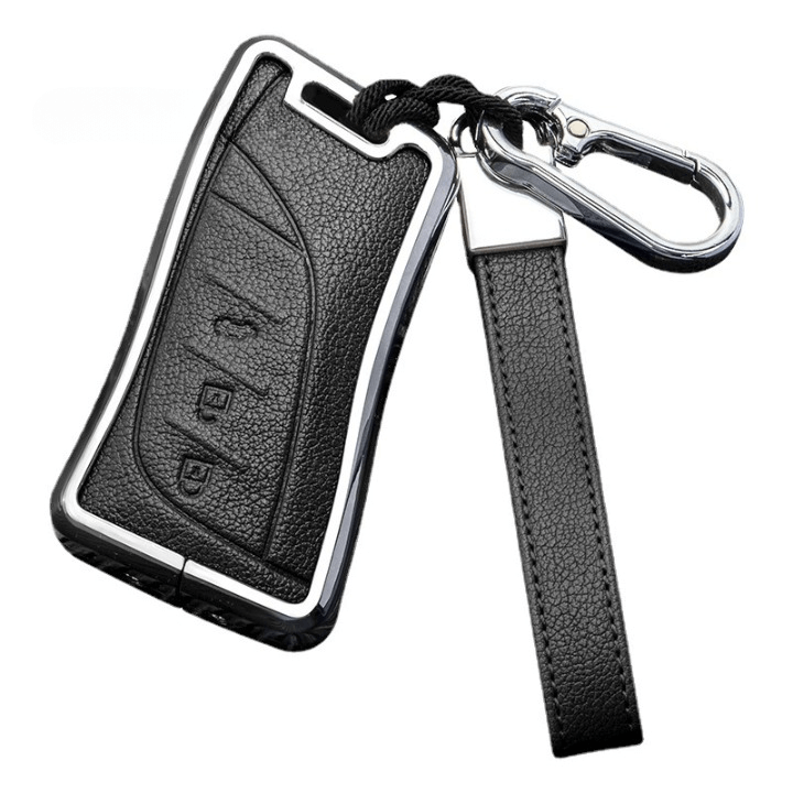 NEW【レクサス】メタルエッジレザーキーケース 〔Aタイプ〕