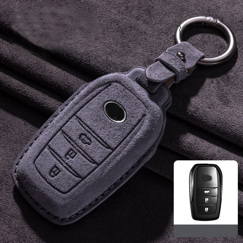 【トヨタ】スウェードスマートキーケース〔Eタイプ〕
