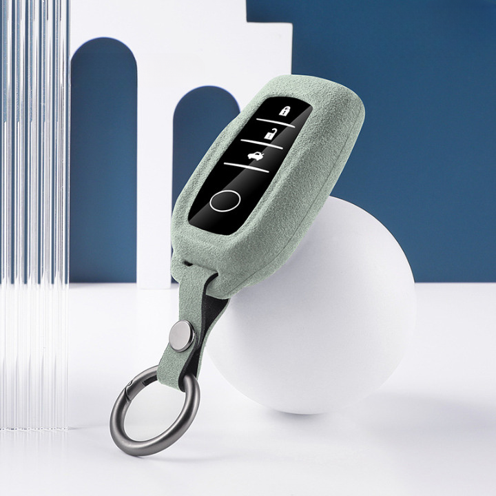 【トヨタ】★人気急上昇中★カラフルスウェードスマートキーケース【カラバリ11色】〔Eタイプ〕