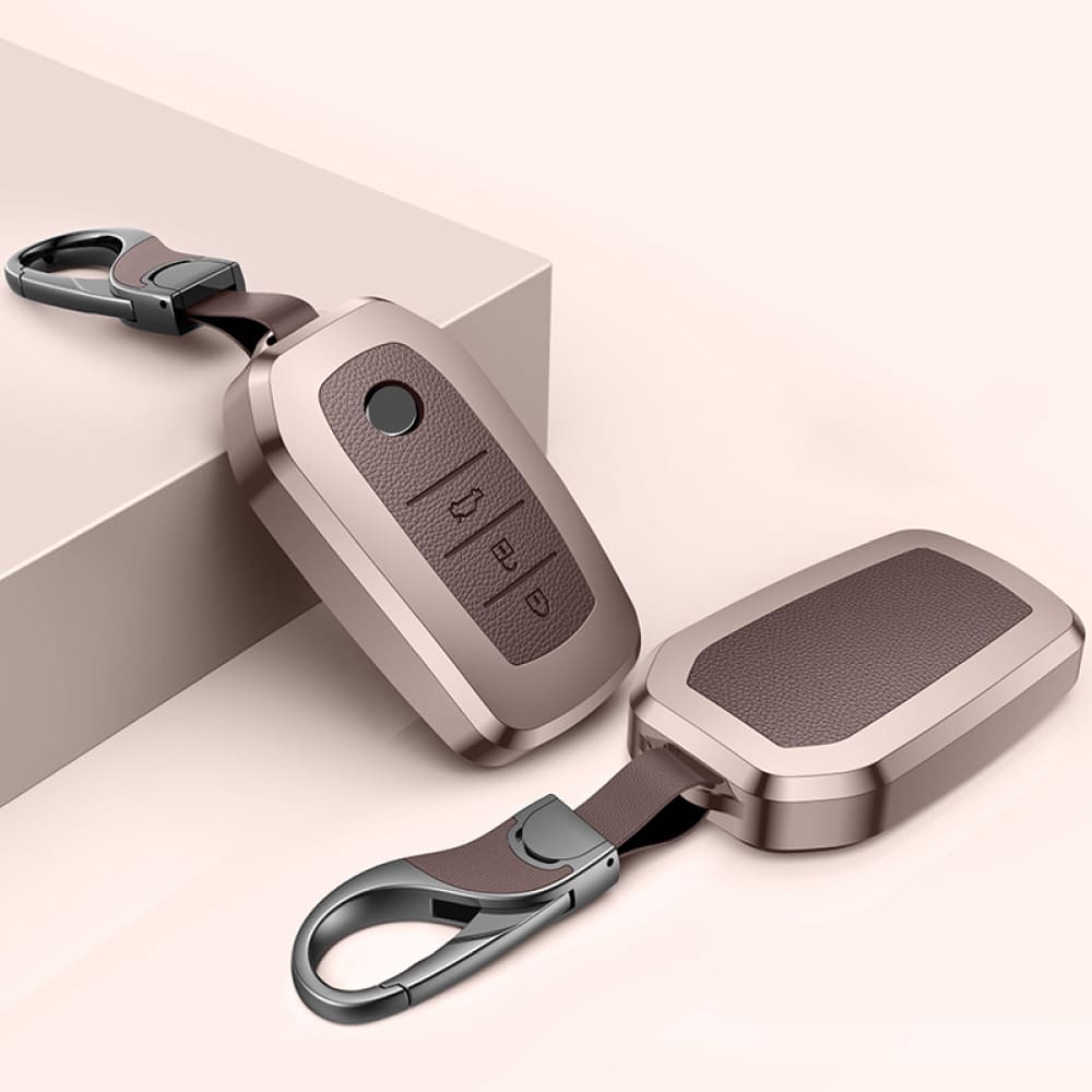 【トヨタ】メタリックスマートキーケース〔Eタイプ〕※キー背面が平面（フラット）のみ対応