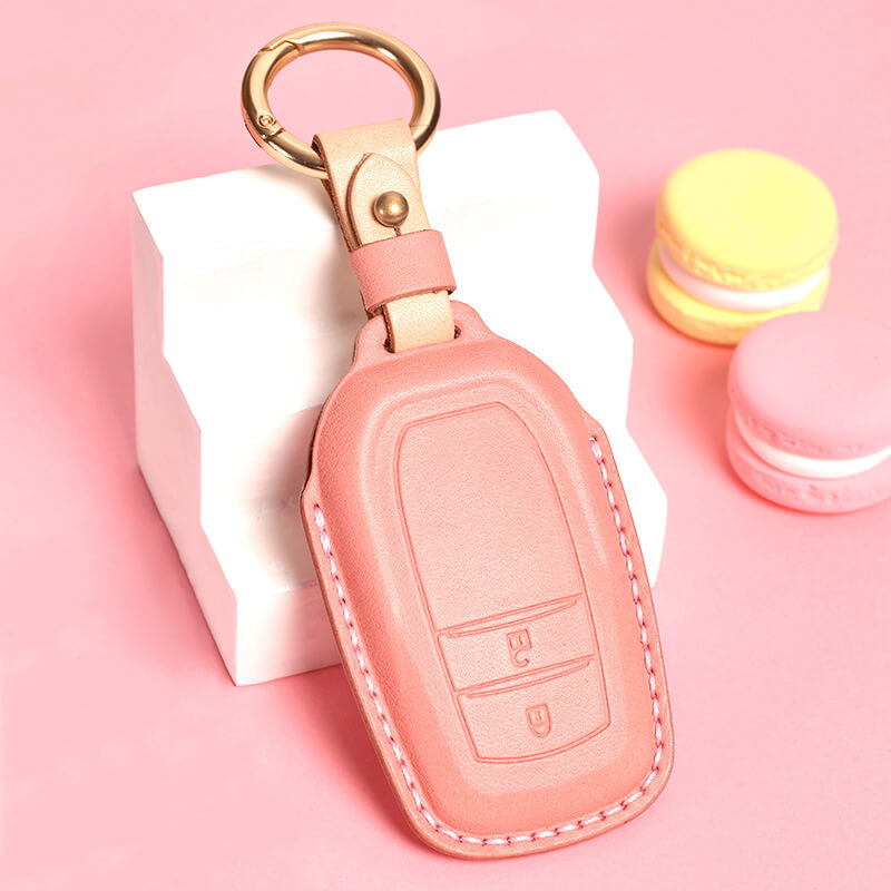 【トヨタ】レザーパステルスマートキーケース 〔Eタイプ〕