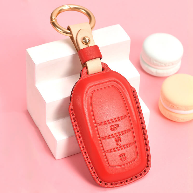 【トヨタ】レザーパステルスマートキーケース 〔Eタイプ〕