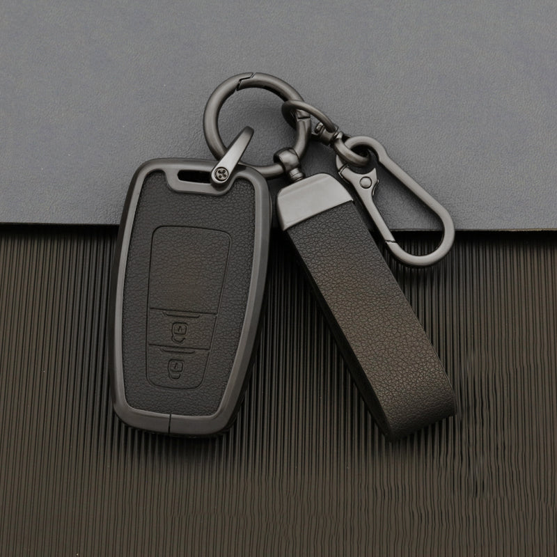 【トヨタ】レザーストラップスマートキーケース〔Fタイプ〕