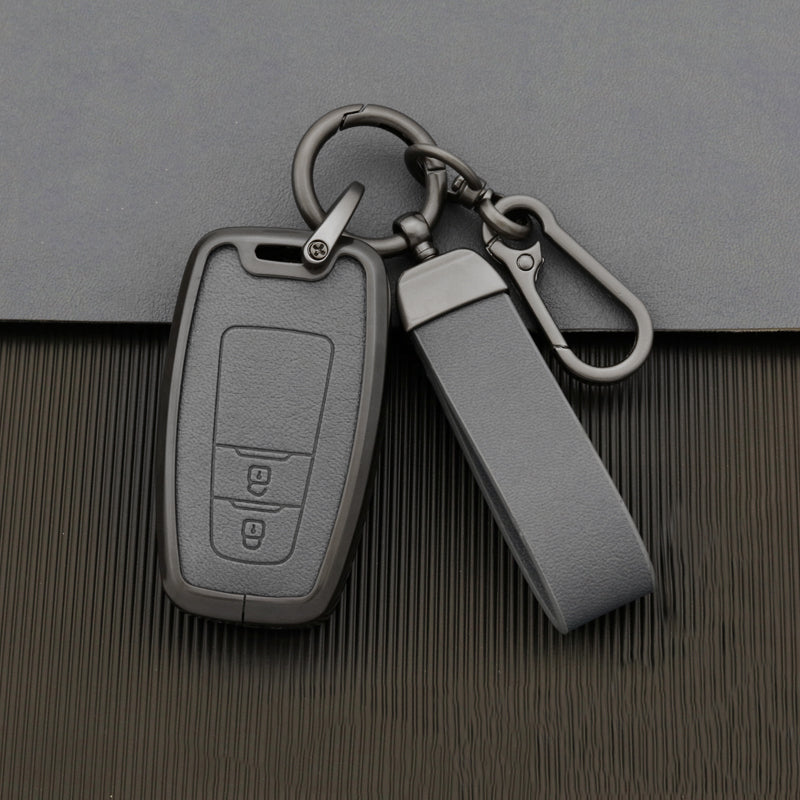 【トヨタ】レザーストラップスマートキーケース〔Fタイプ〕