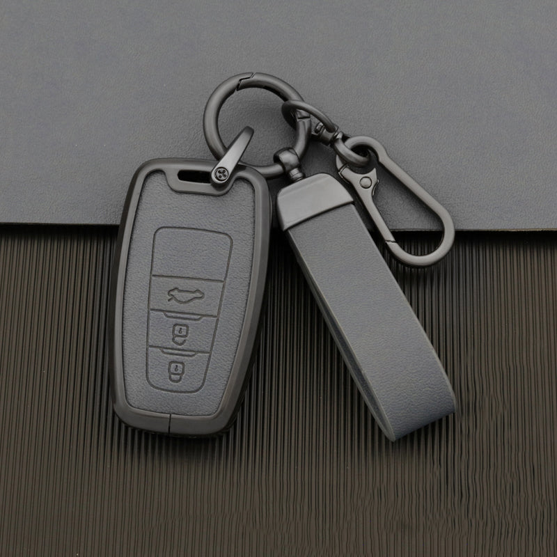 【トヨタ】レザーストラップスマートキーケース〔Fタイプ〕