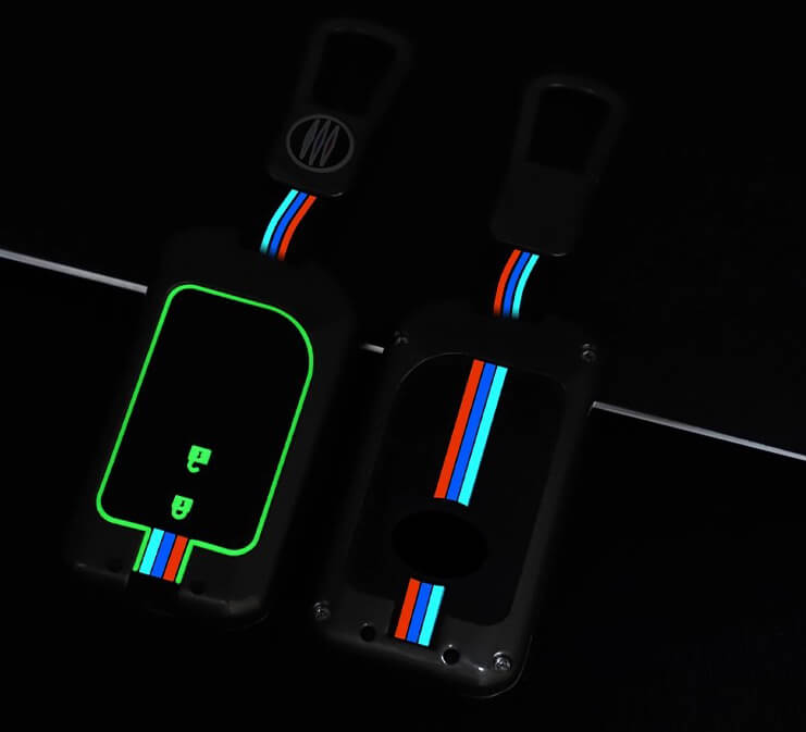 【トヨタ】トリコロールカラーラインスマートキーケース【ハイエース】