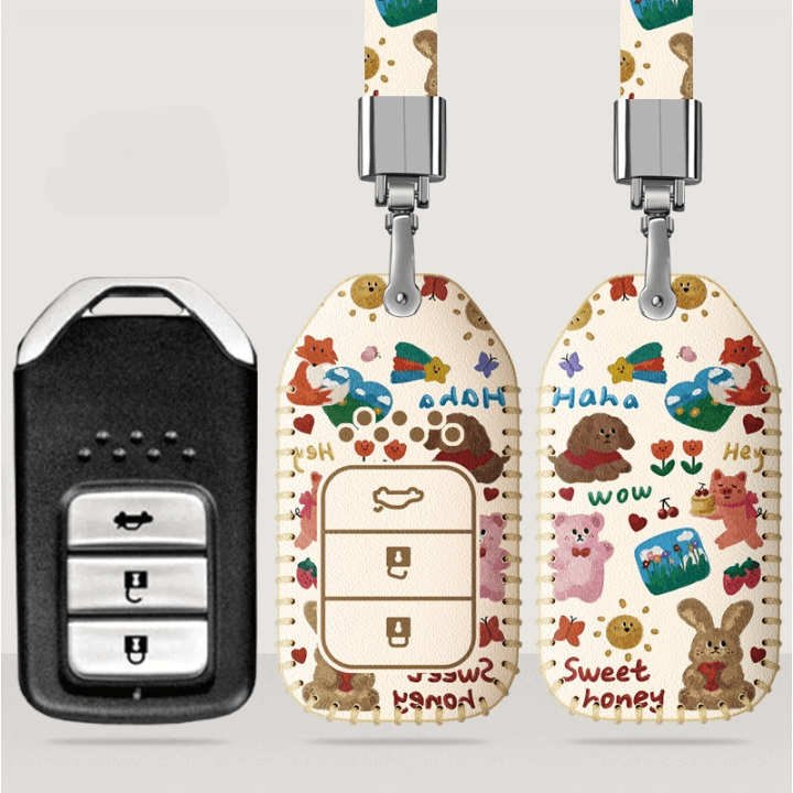 NEW【ホンダ】デフォルメアニマルキーケース〔Aタイプ〕