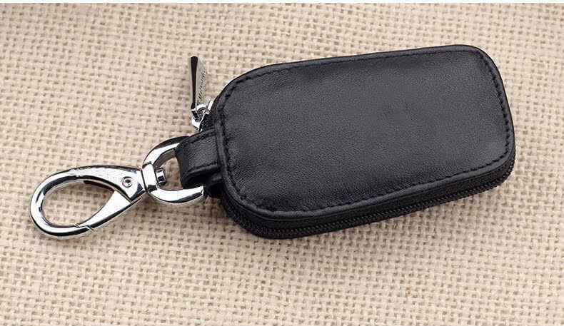 【トヨタ】チャック付きレザースマートキーケース〔Eタイプ〕