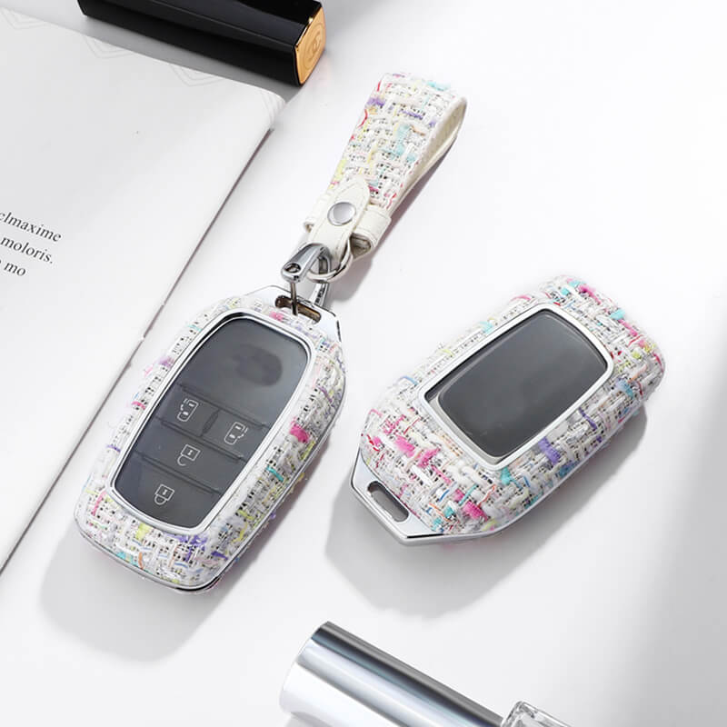 【トヨタ】ツイードスマートキーケース〔Eタイプ〕