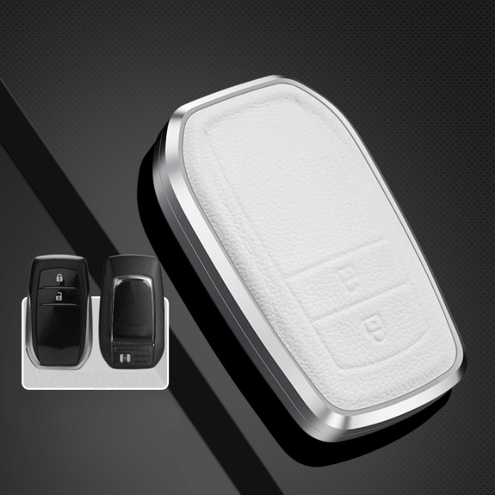 【トヨタ】メタルカバーレザーキーケース 〔Eタイプ〕