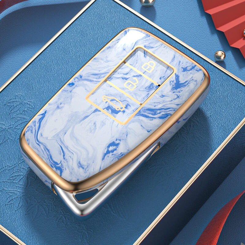 【レクサス】マーブルデザインキーケース 〔Bタイプ〕