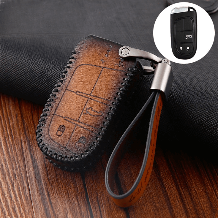 NEW【スズキ】ヴィンテージレザースマートキーケース〔Jeep〕