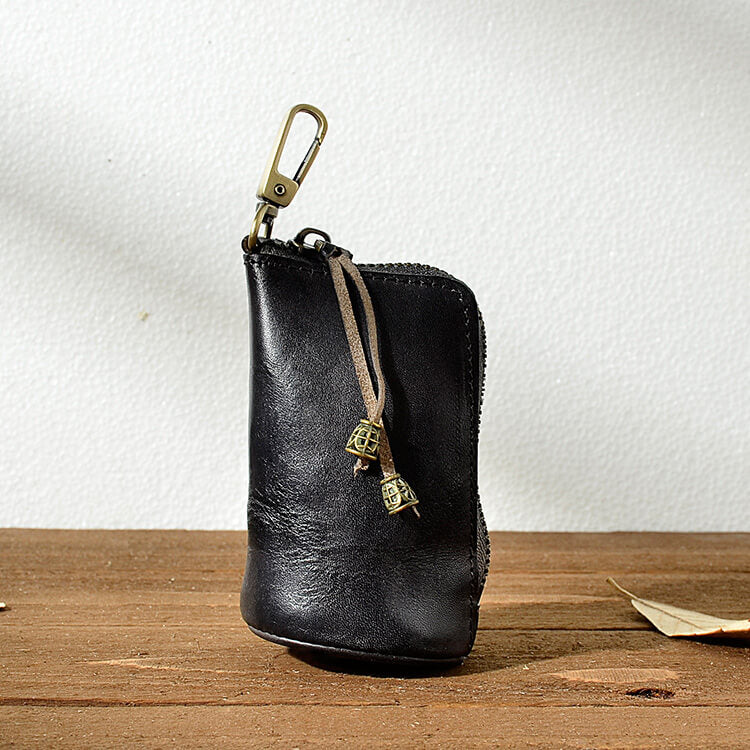 【全車種】レザーマルチ収納スマートキーケース