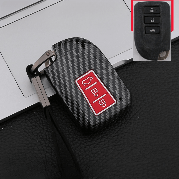 【トヨタ】カーボンパターンキーケース【ハイエース】