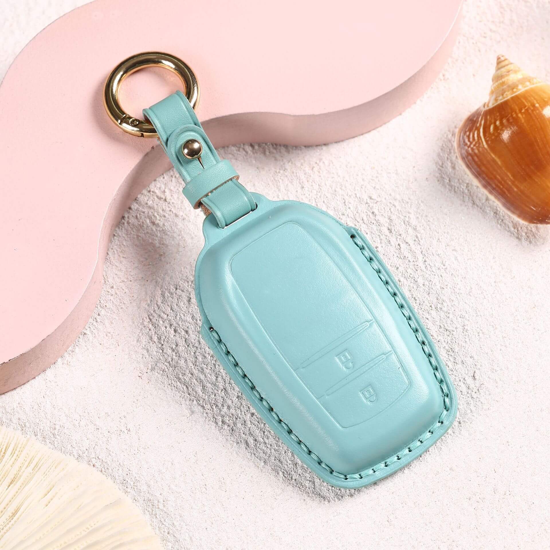 【トヨタ】レザーパステルスマートキーケース 〔Eタイプ〕