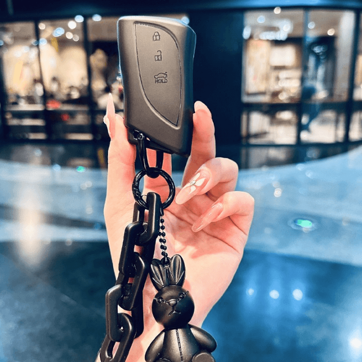 【レクサス】アニマルストラップブラックキーケース 〔Aタイプ〕