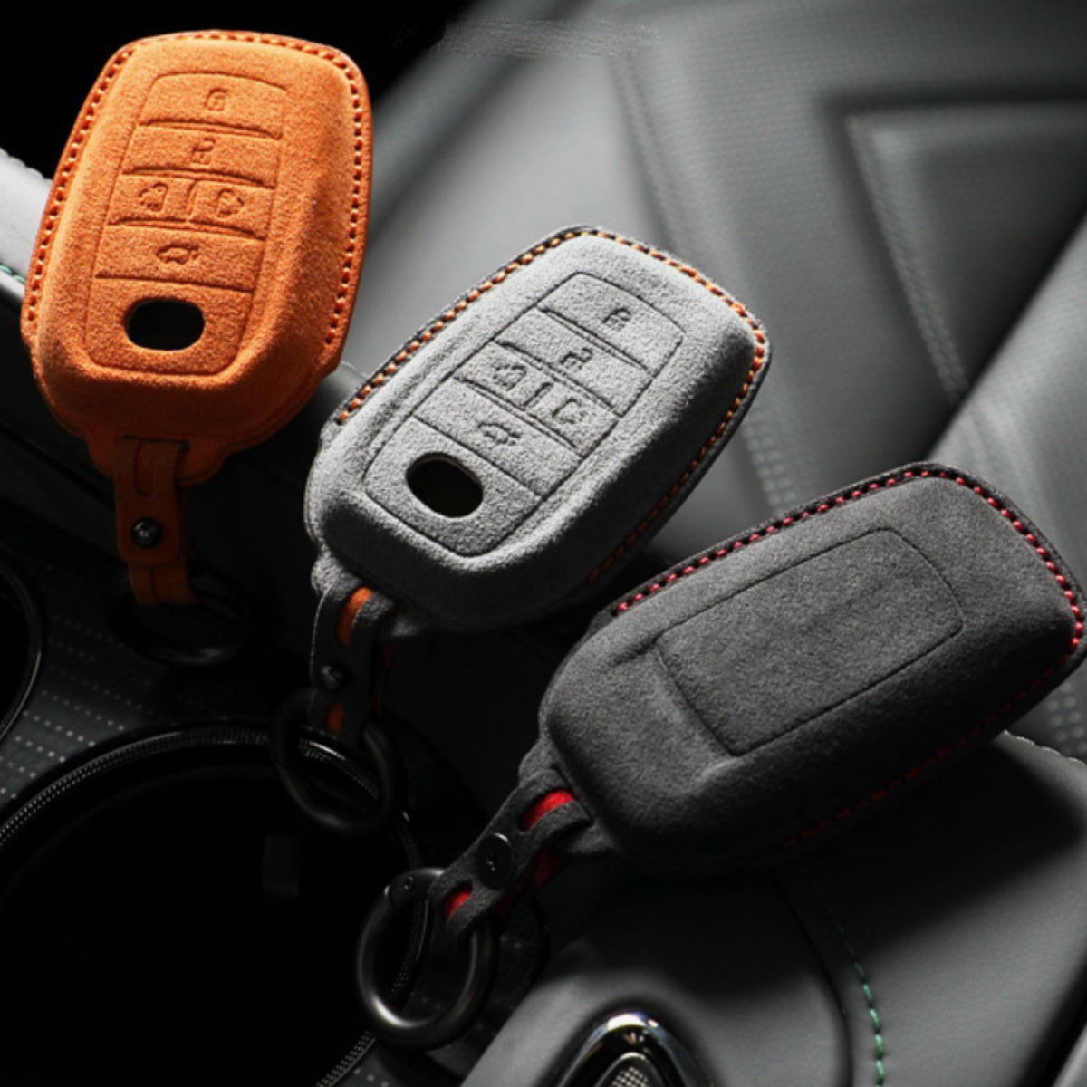 【トヨタ】スウェードスマートキーケース〔Eタイプ〕