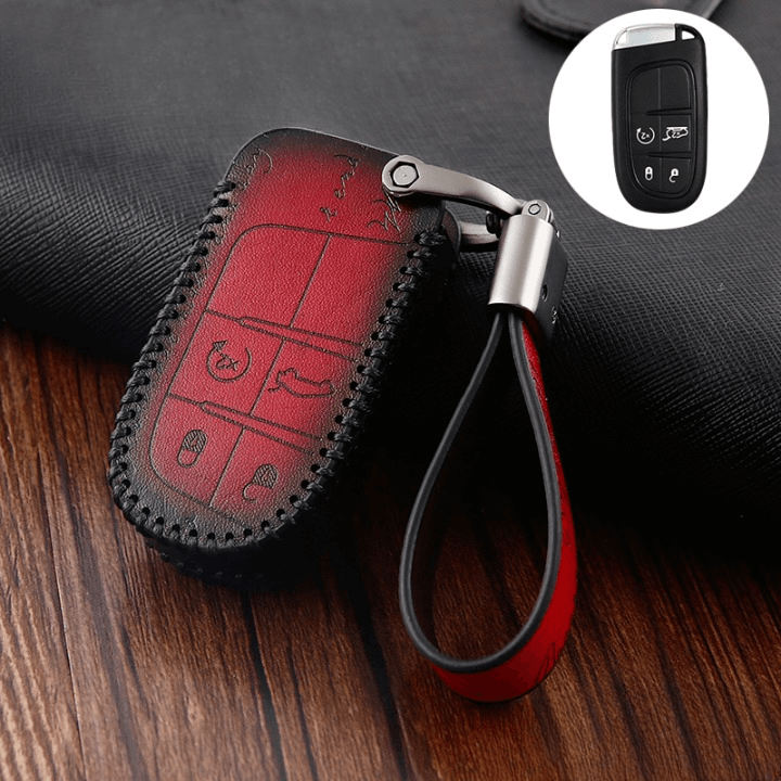 NEW【スズキ】ヴィンテージレザースマートキーケース〔Jeep〕