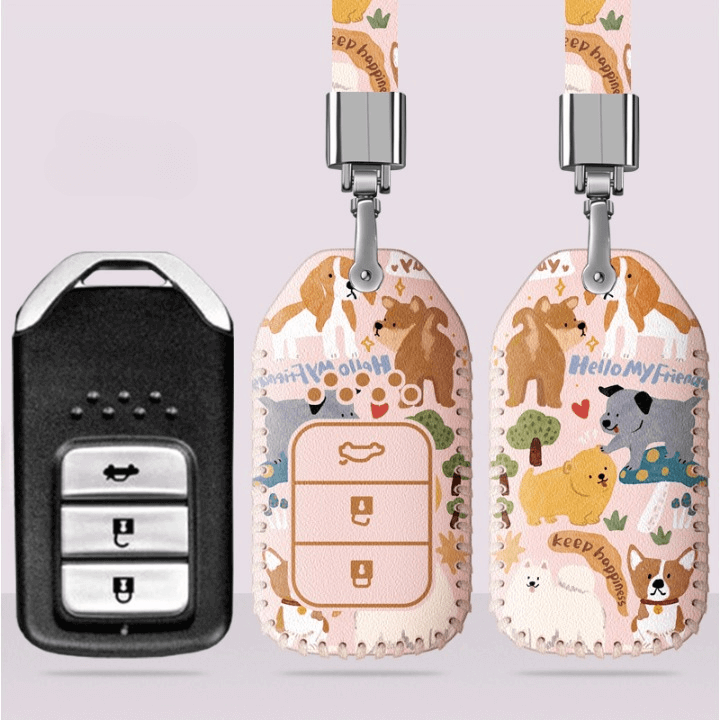 NEW【ホンダ】デフォルメアニマルキーケース〔Aタイプ〕