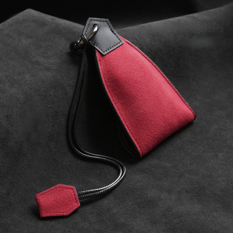 【全車種】スウェードダークカラースマートキーケース