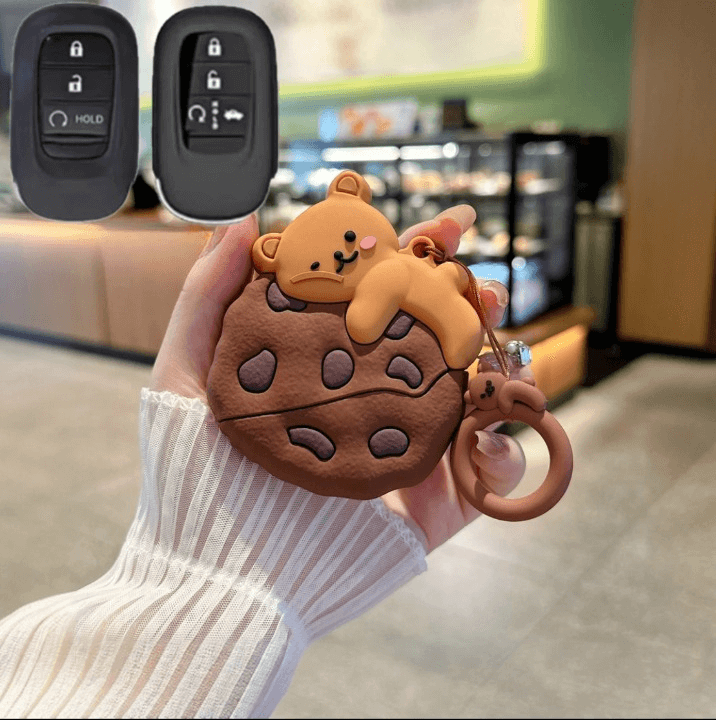NEW【ホンダ】クッキーベアーシリコンキーケース 〔Bタイプ〕