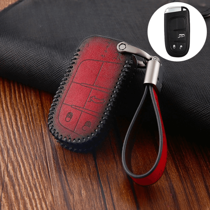 NEW【スズキ】ヴィンテージレザースマートキーケース〔Jeep〕